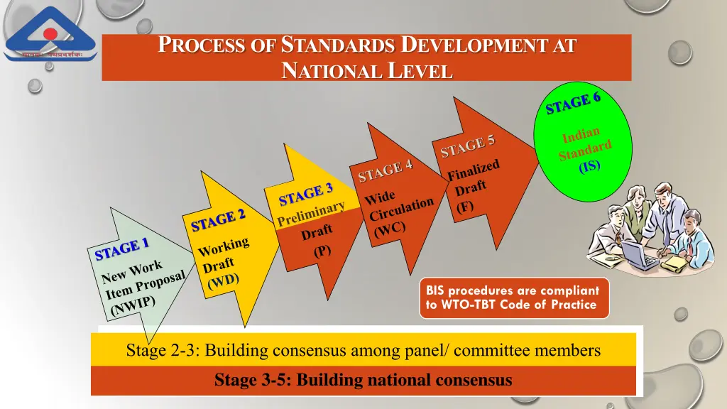 p p rocess p rocess of s tandards d evelopment
