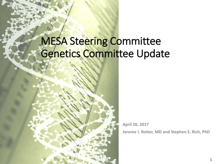 mesa steering committee mesa steering committee