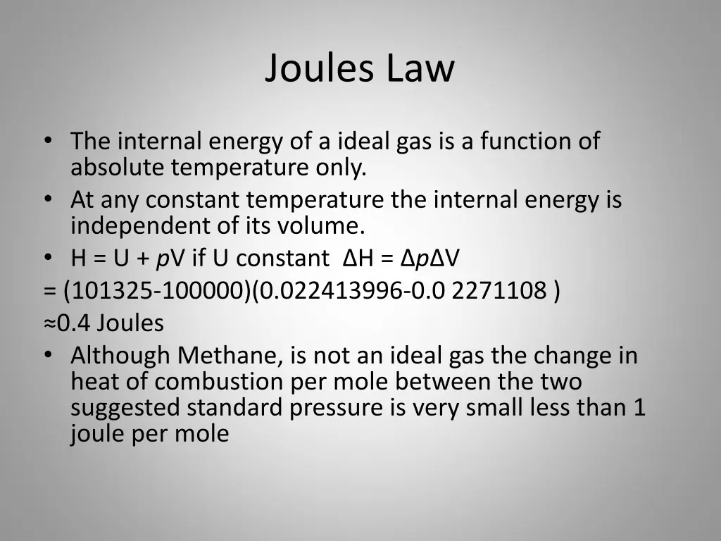 joules law