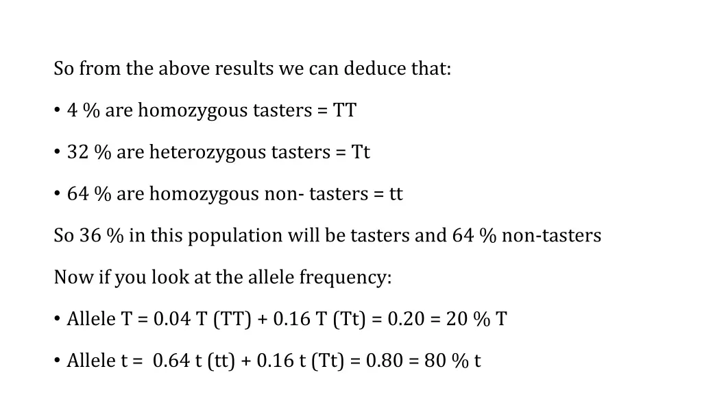 so from the above results we can deduce that 1