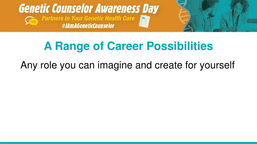 a range of career possibilities 1