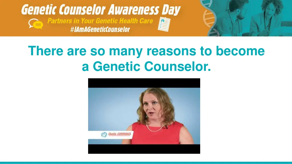 there are so many reasons to become a genetic