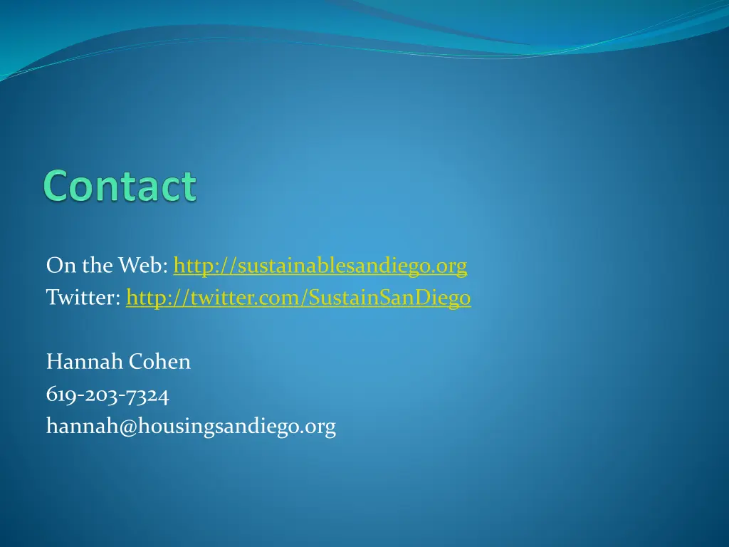 on the web http sustainablesandiego org twitter