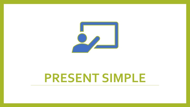 present simple