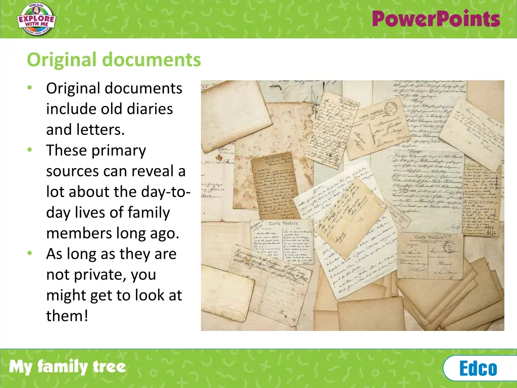 original documents