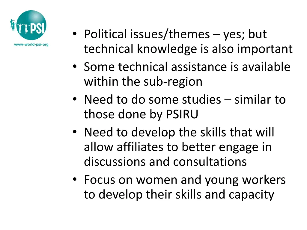 political issues themes yes but technical