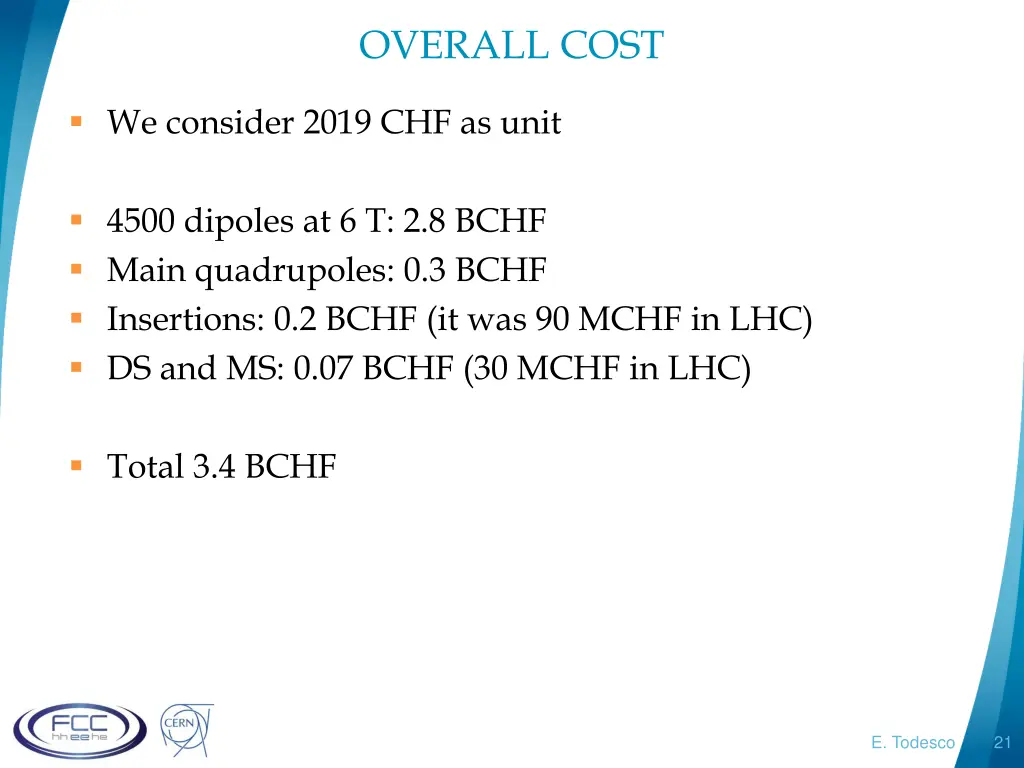 overall cost