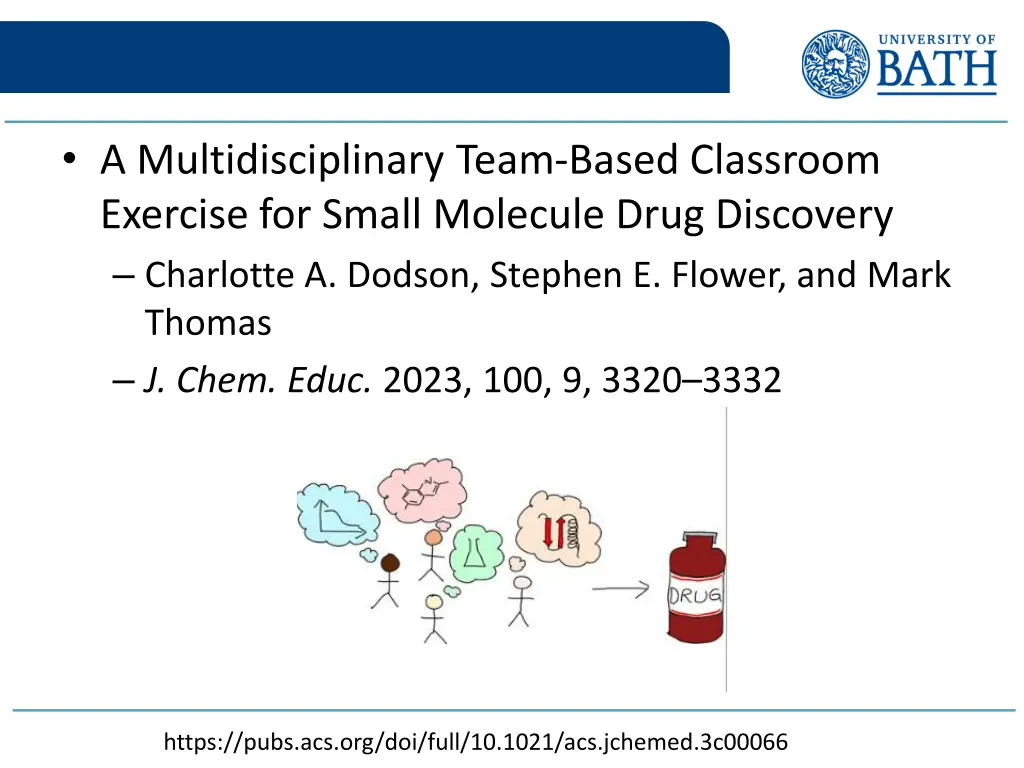 a multidisciplinary team based classroom exercise