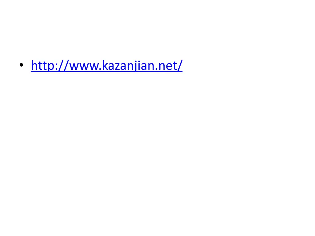 http www kazanjian net