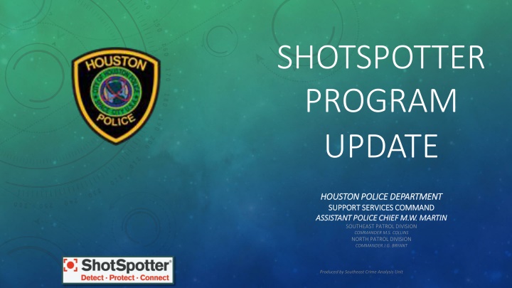 shotspotter program update