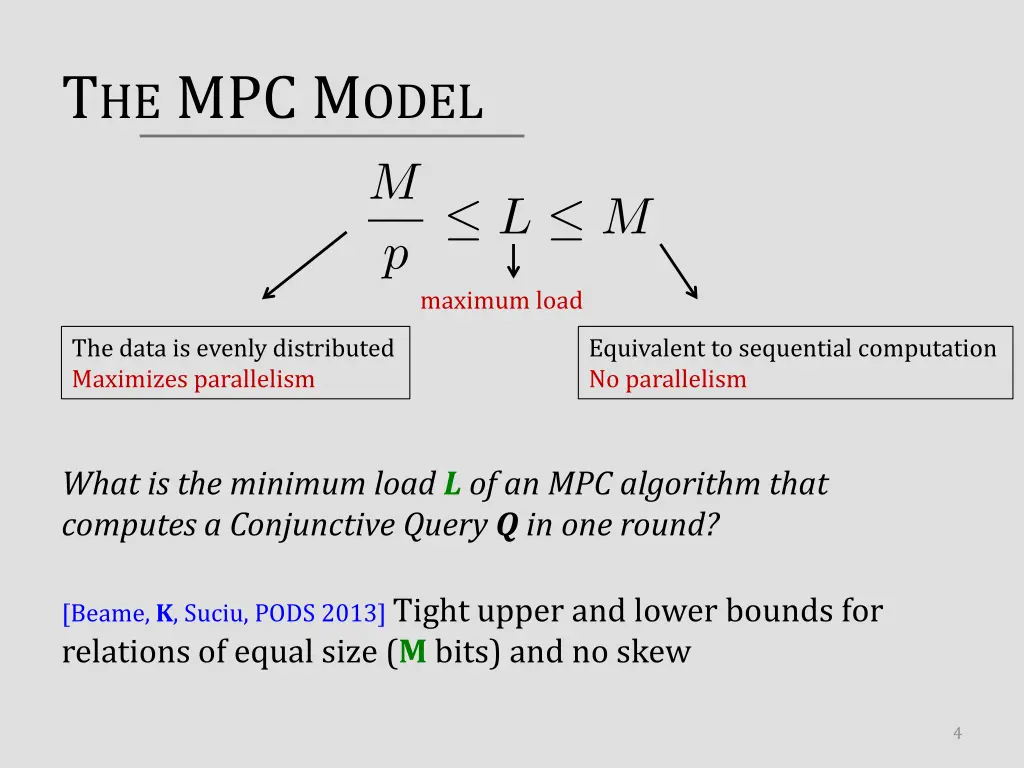 t he mpc m odel 1