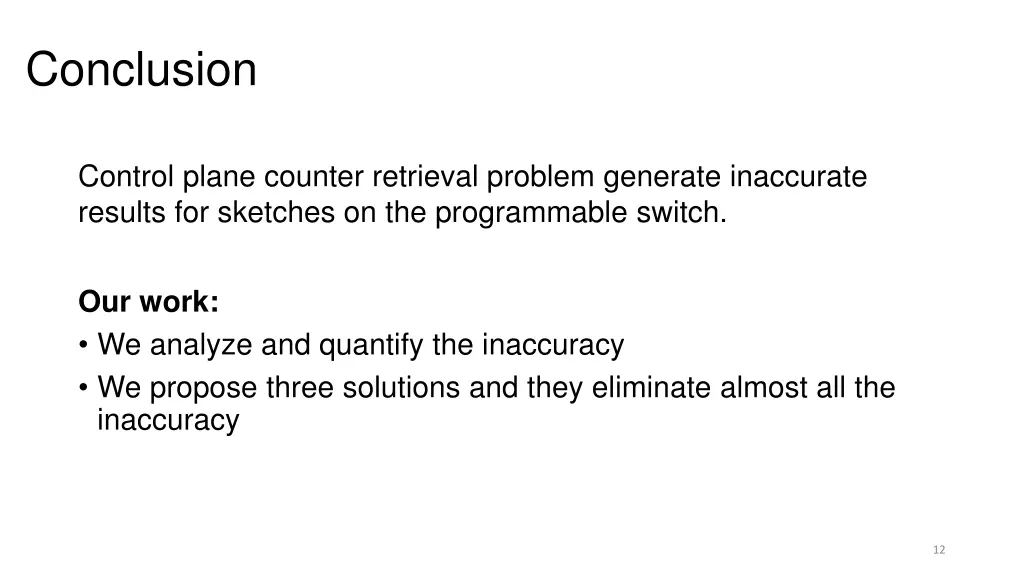conclusion