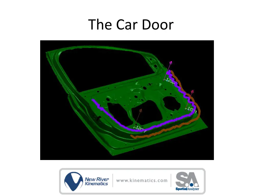 the car door