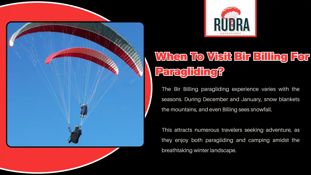 when to visit bir billing for paragliding