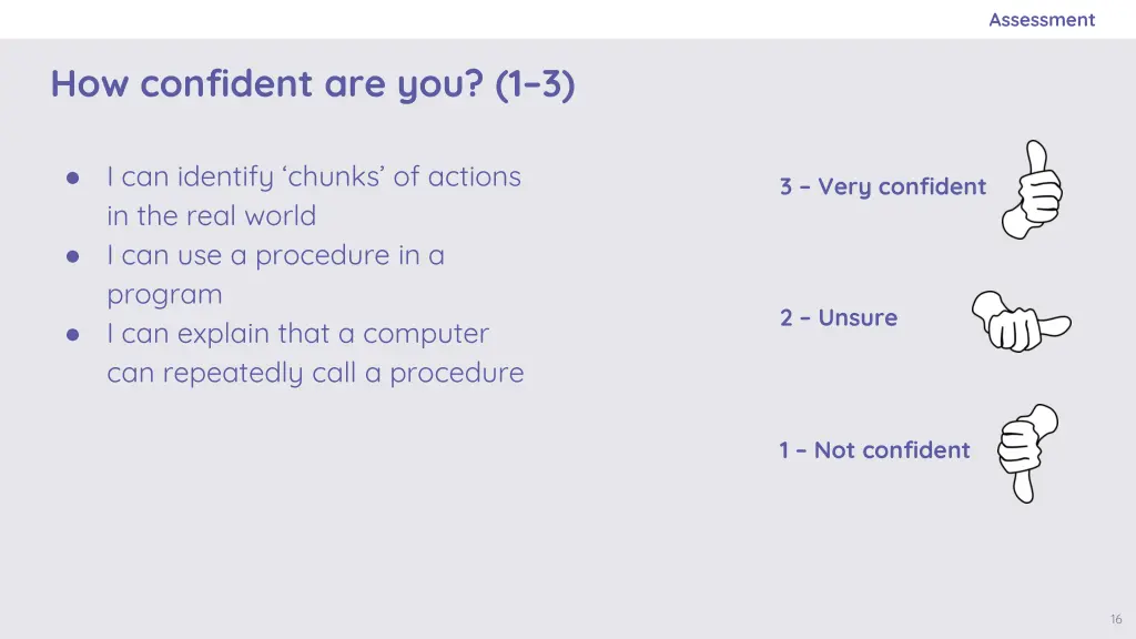assessment