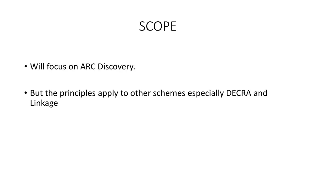 scope