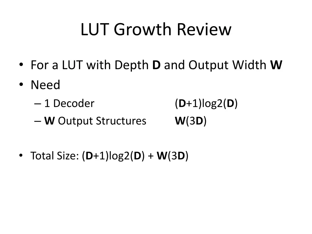 lut growth review 1