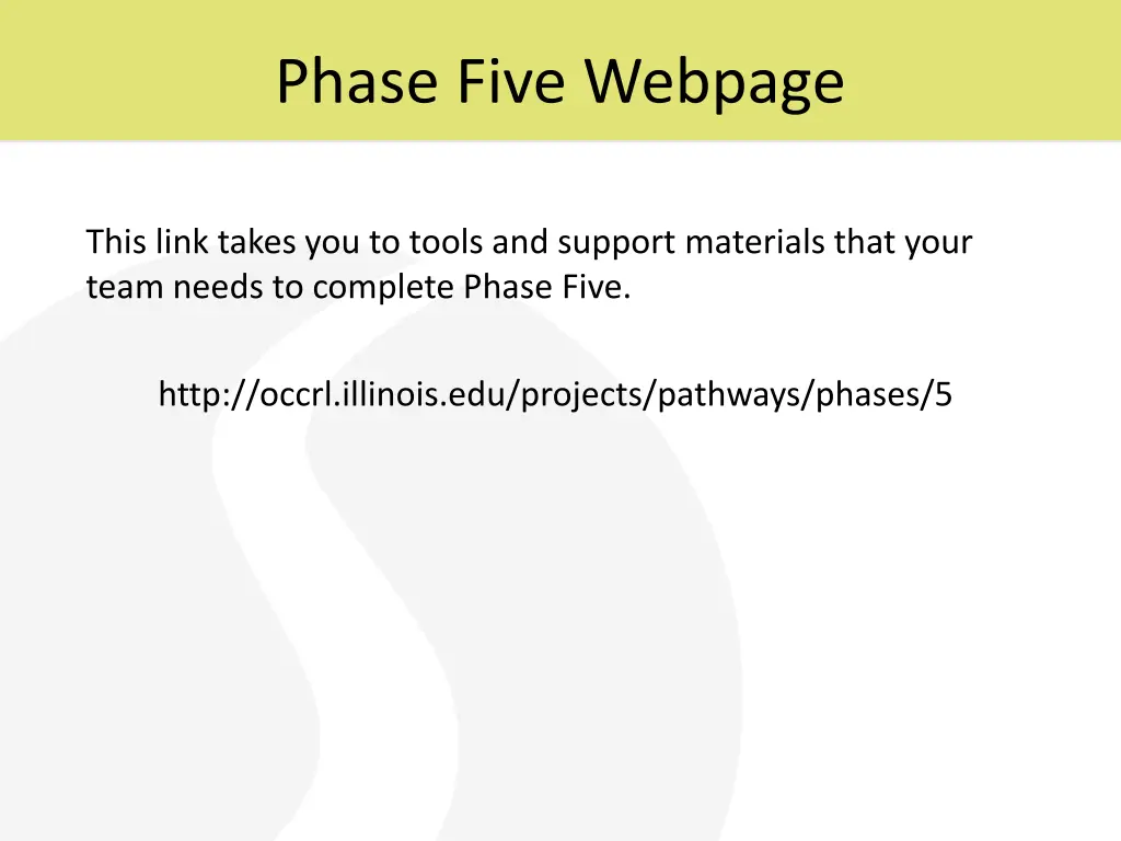phase five webpage