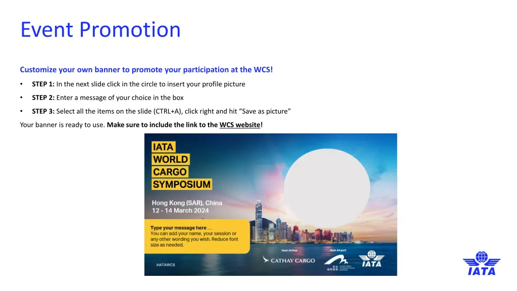event promotion