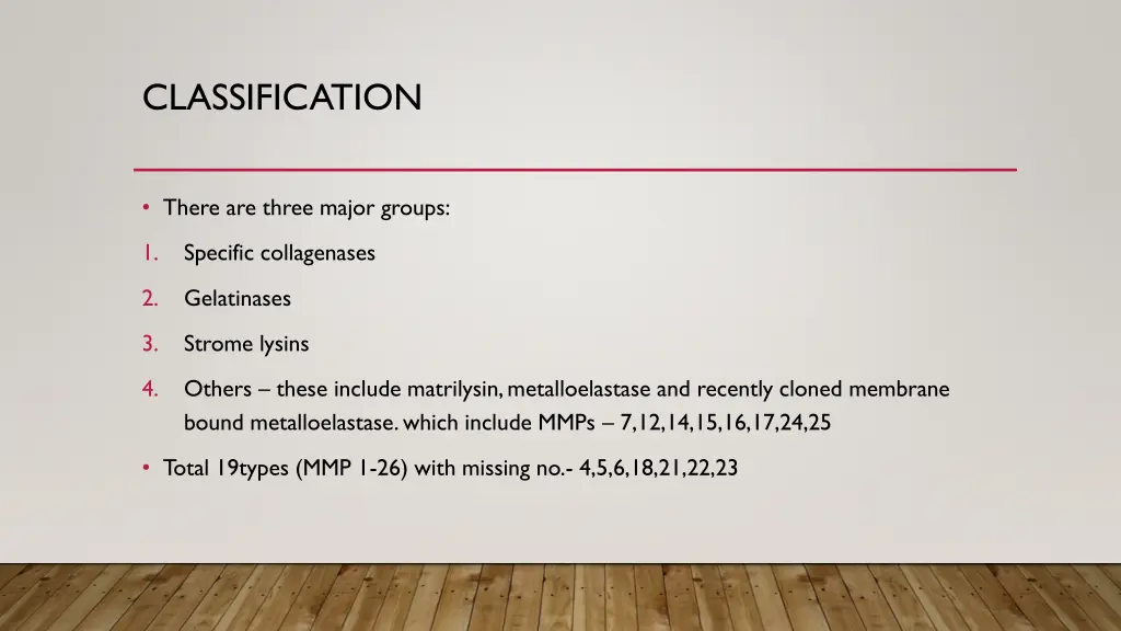 classification 2