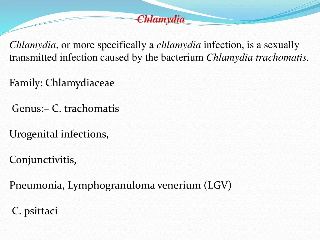 chlamydia