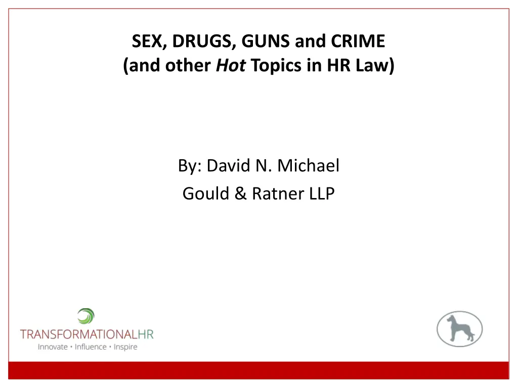 sex drugs guns and crime and other hot topics