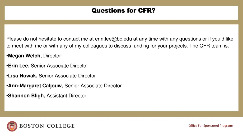 questions for cfr questions for cfr