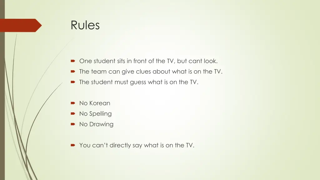 rules