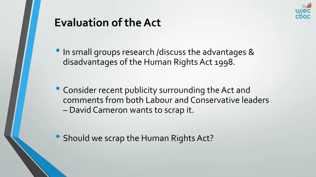 evaluation of the act