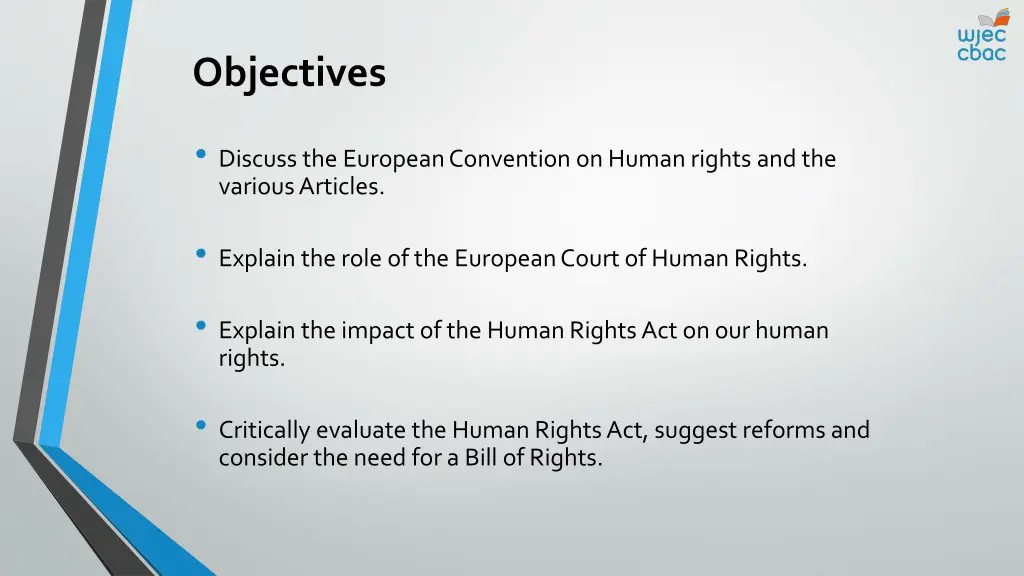 objectives