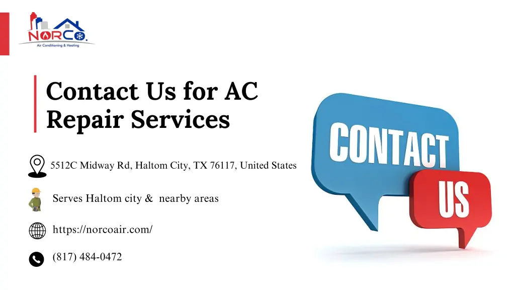 contact us for ac repair services