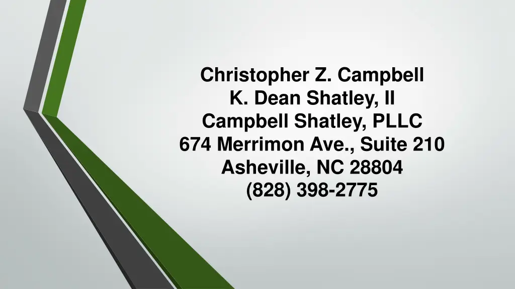 christopher z campbell k dean shatley ii campbell