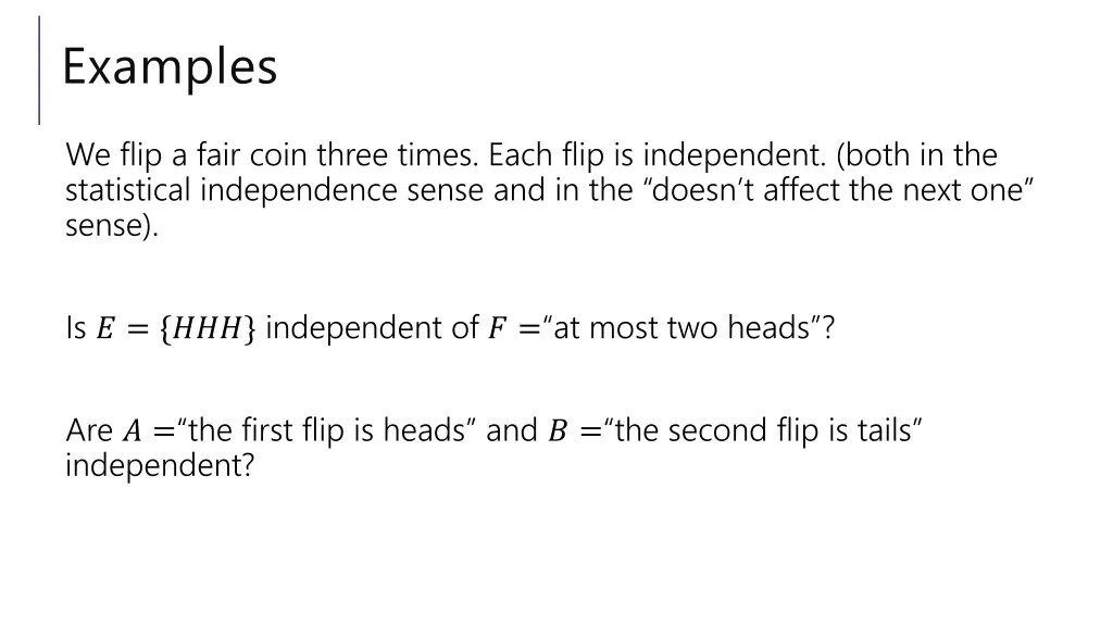 examples