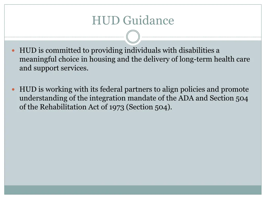 hud guidance 2