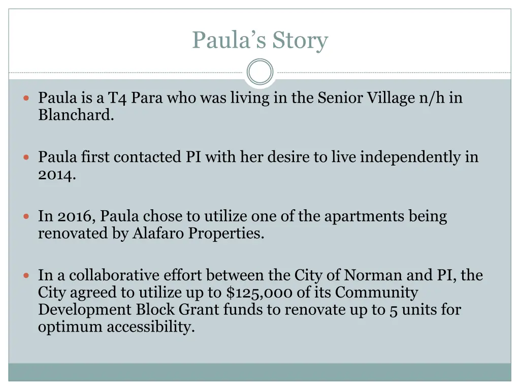 paula s story