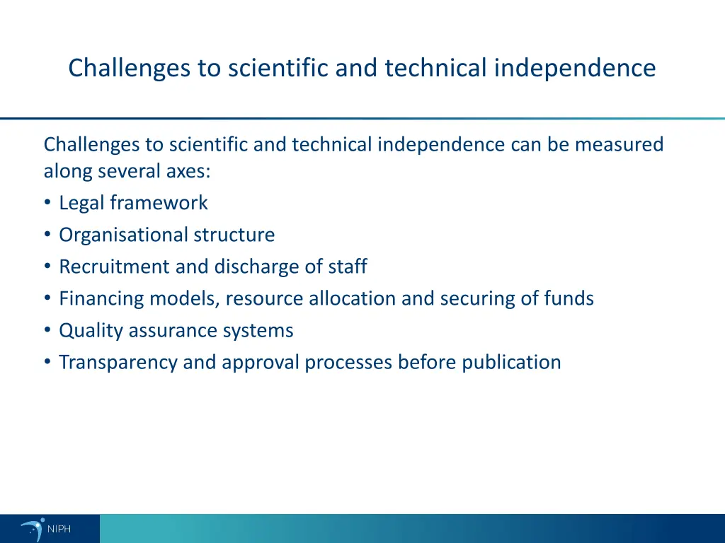 challenges to scientific and technical