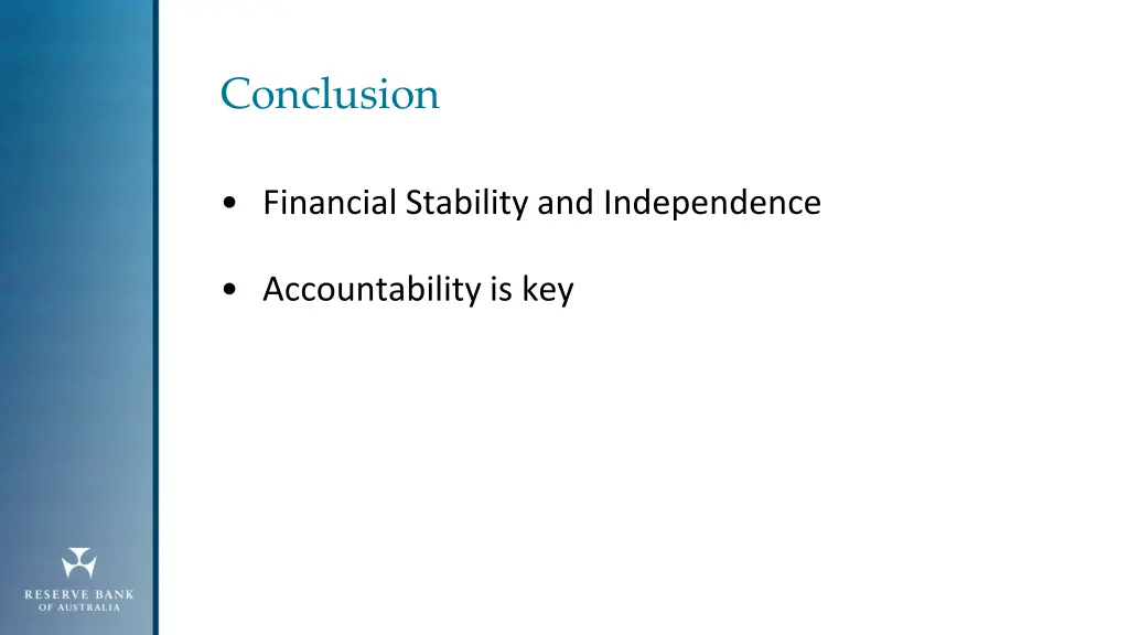 conclusion