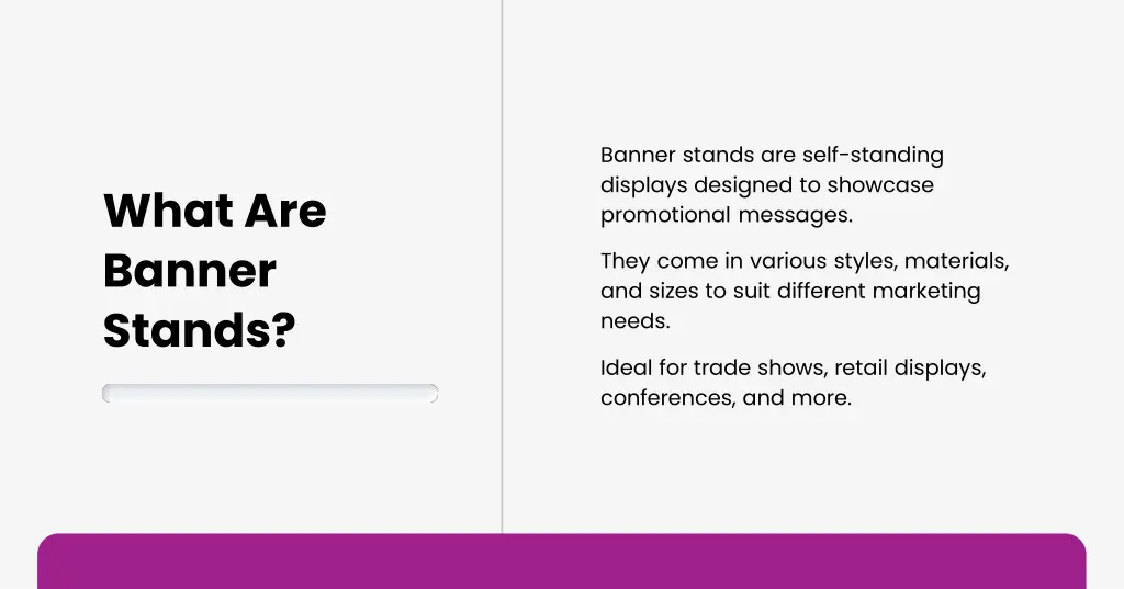 banner stands are self standing displays designed