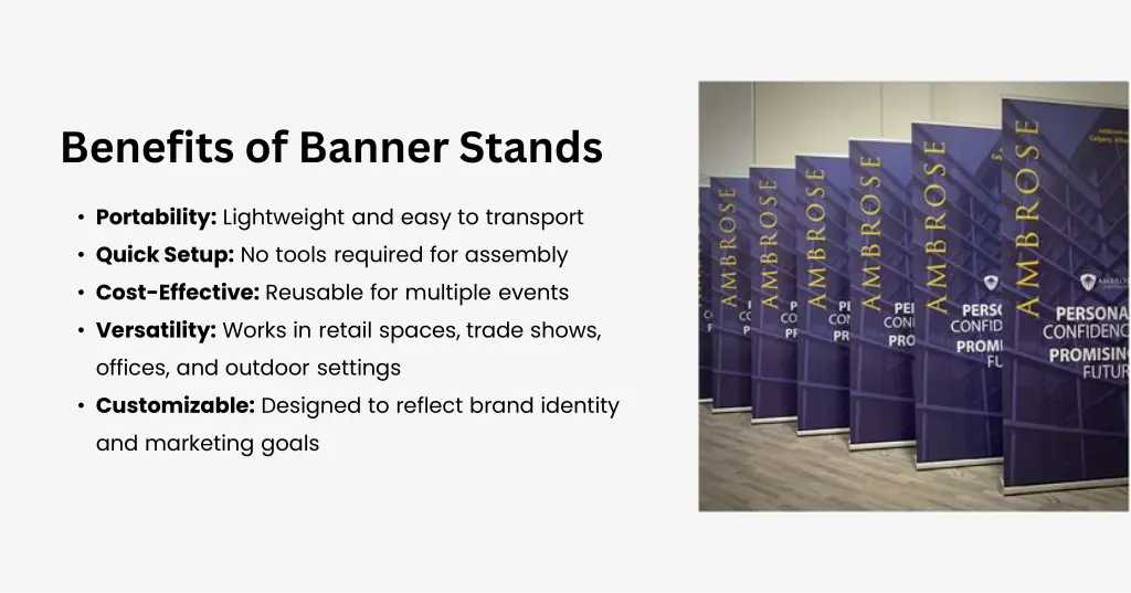 benefits of banner stands