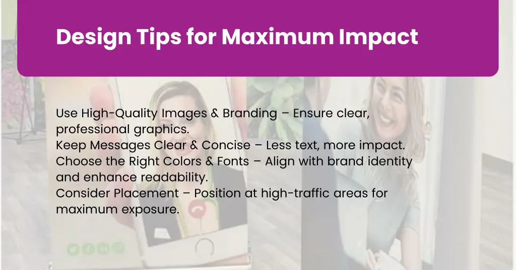 design tips for maximum impact
