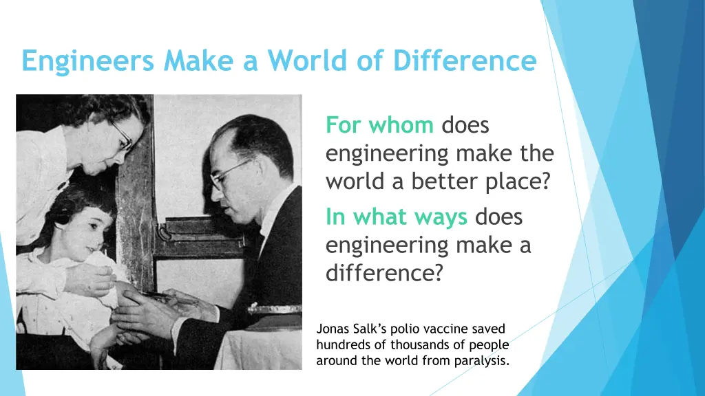 engineers make a world of difference