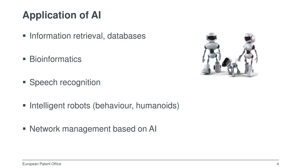 application of ai