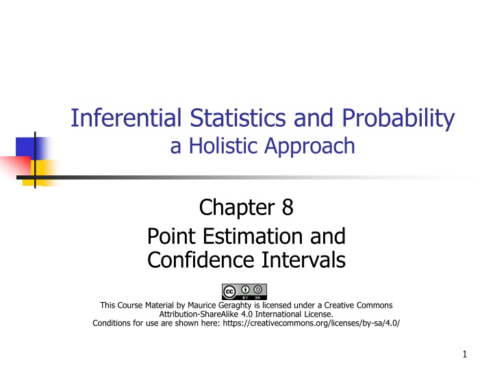 inferential statistics and probability a holistic