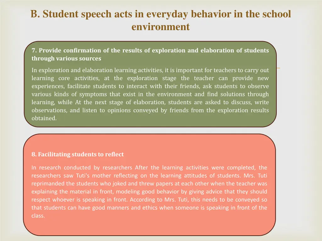 b student speech acts in everyday behavior 3