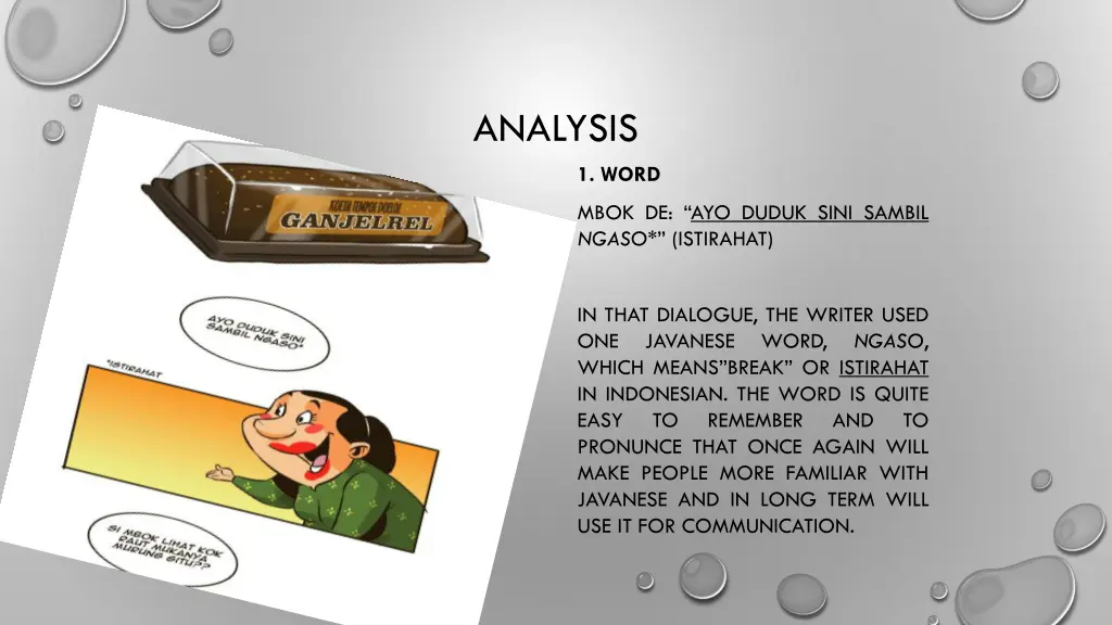 analysis