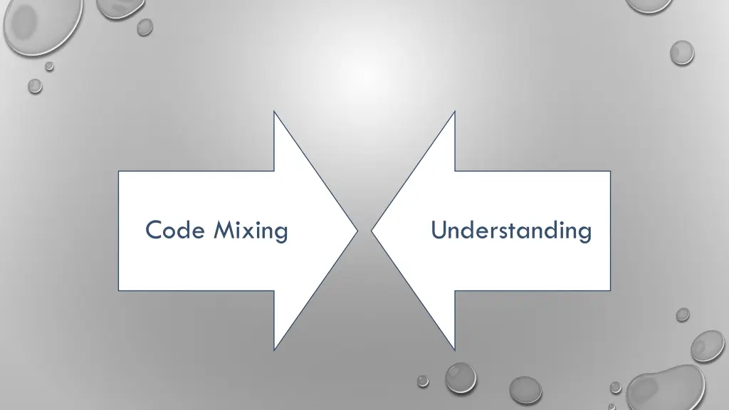 code mixing