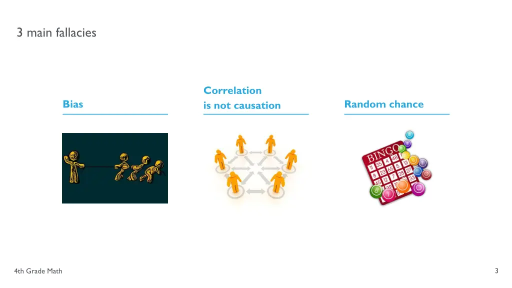 3 main fallacies