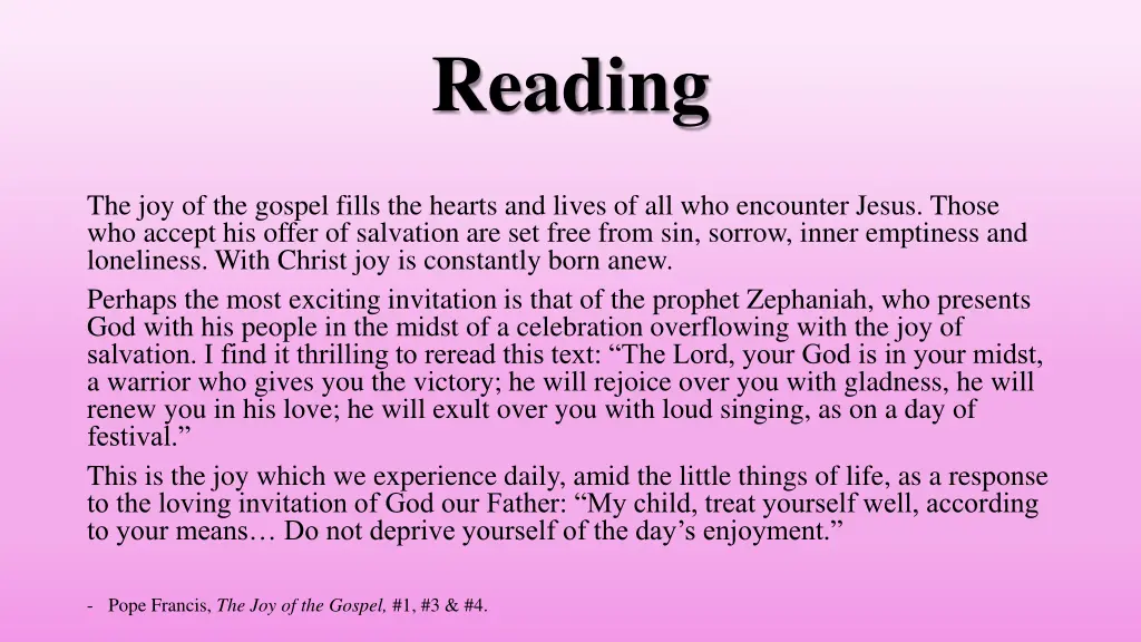 reading