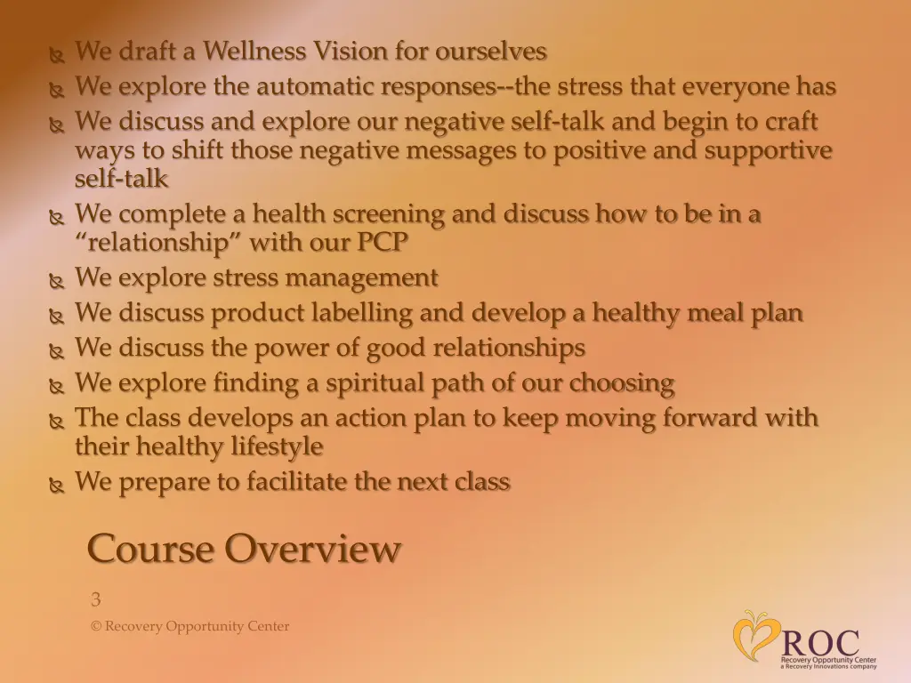 we draft a wellness vision for ourselves