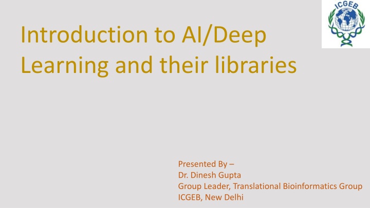 introduction to ai deep learning and their